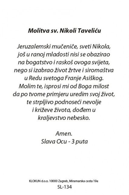 Sveti Nikola Tavelić